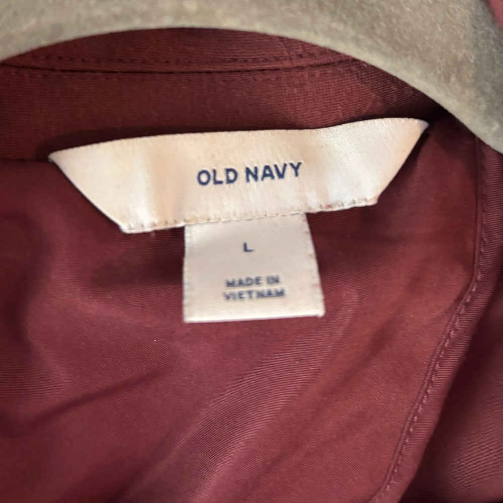 Old Navy Women's Maroon Blazer - Picture 6 of 6